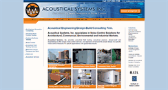 Desktop Screenshot of acousticalsystems.com